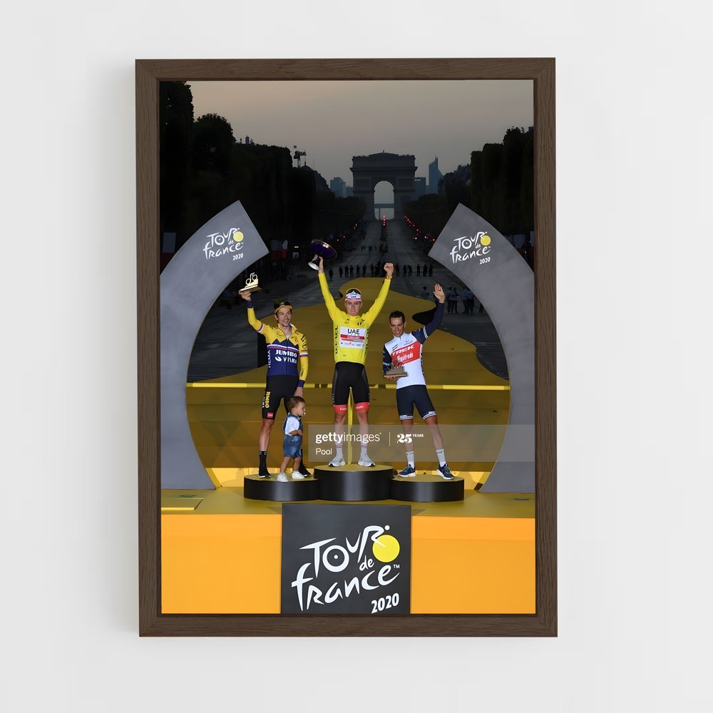 Poster La Victoire à Paris – affiche Cyclisme (vue 5)